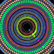 Concentric patterned texture in