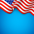 Wavy American Flag