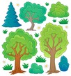 Tree theme collection 1