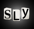 Sly concept.