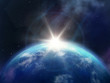 Illustration: Planet sunrise Planet sunrise
