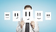 paper with smile