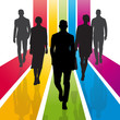 Vector Teamwork Background