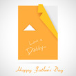 Vector: Origami Shirt for Father's Day Origami Shirt for Father's Day
