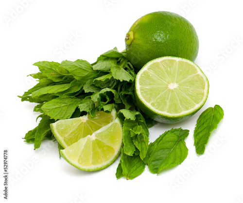Photo: lime and mint lime and mint