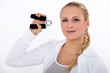 Foto: Young woman at the gym Young woman at the gym
