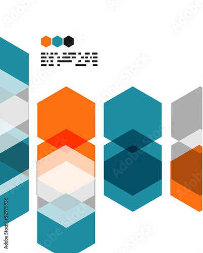Vector: Modern geometrical abstract background Modern geometrical abstract background