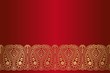wedding card design, paisley floral design , India