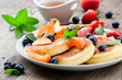 frische Pancakes