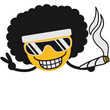 Joint Party Hippie Smiley
