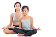 Young Girls In Yoga