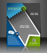 Vector salon brochure, flyer, magazine cover
