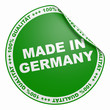 Illustration: 3D Aufkleber Grün - 100% Qualität made in Germany 3D Aufkleber Grün - 100% Qualität made in Germany