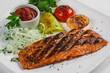 Fried fish with vegetables