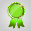 Vektor: Vector green sign, label template Vector green sign, label template