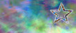 Crystal Healing Star website header
