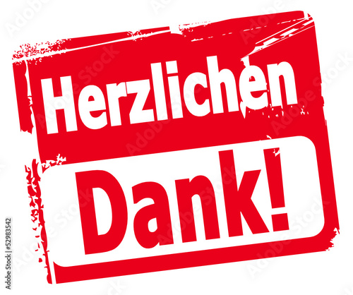 Vector: Herzlichen Dank Herzlichen Dank