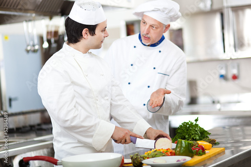 Photo: Cooking training Cooking training