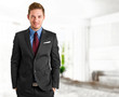Photo: Young businessman portrait Young businessman portrait