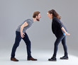 Photo: Young couple have a quarrel II Young couple have a quarrel II
