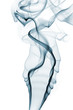 Cyan smoke
