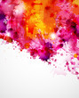 Abstract artistic Background of bright colors