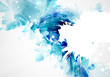 Abstract artistic Background forming by blots