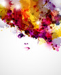 abstract design elements with women face