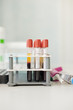 capsules for the blood analysis