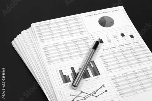 Photo: Graphs and Charts Report Graphs and Charts Report