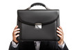 Businessman hand holding briefcase