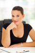 Photo: business woman working in office business woman working in office