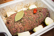 Marinated piece of meat