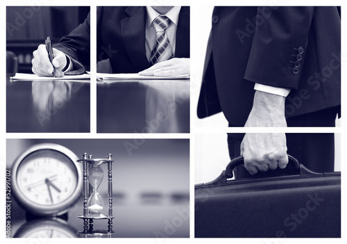 Photo: Business collage Business collage