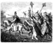 Illustration: Ancient Rome - Cesar crossing the Rubicon Ancient Rome - Cesar crossing the Rubicon