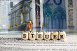 Konzept Steuer