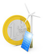 Illustration: Die Kosten der Energiewende Die Kosten der Energiewende