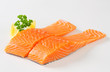 Photo: Raw salmon fillets Raw salmon fillets