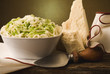 Photo: tagliatelle con pesto tagliatelle con pesto