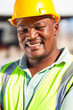 african american male construction worker