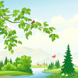 Mountain scenic