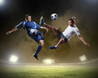 Photo: Two football player Two football player