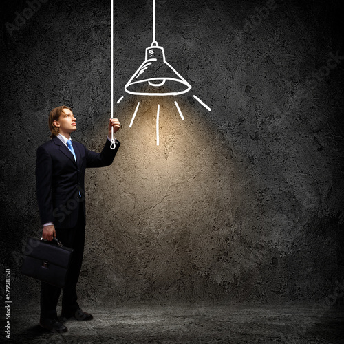 Photo: Businessman in black suit Businessman in black suit