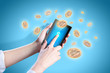 Smartphone in hand