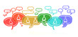Network of ideas from different people (3d)