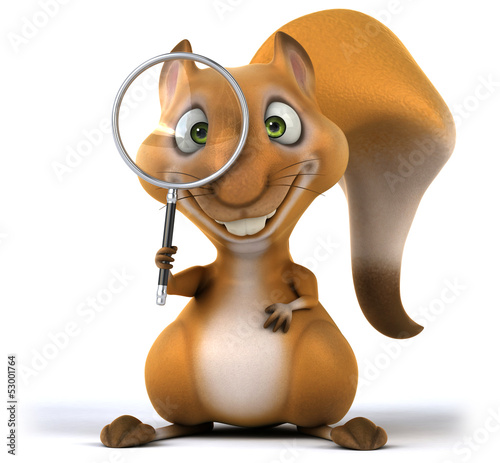 Illustration: Fun squirrel Fun squirrel