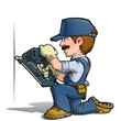 Handyman - Nailing Blue