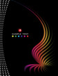Vector: background composition, Web template (halftone) background composition, Web template (halftone)