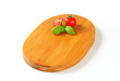 Oval-shaped Cutting Board