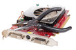 Photo: repair video card close-up repair video card close-up